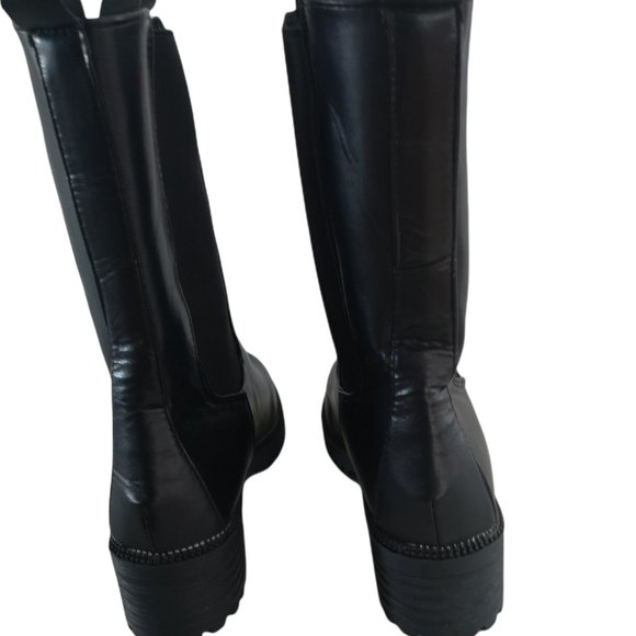 new Fashion Ankle Boots black 10 - Picture 4 of 11